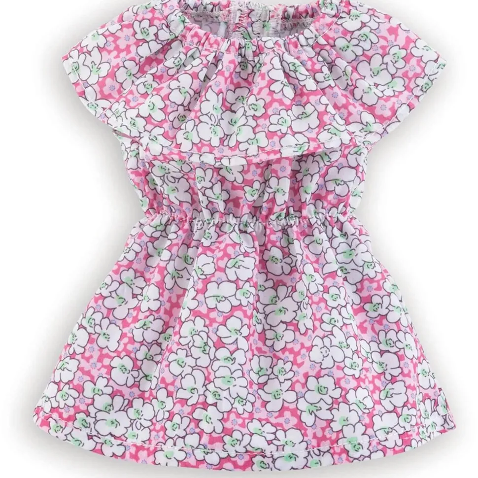 Vêtement pour poupée ma Corolle 36 cm : Robe fleurie Rose - Corolle