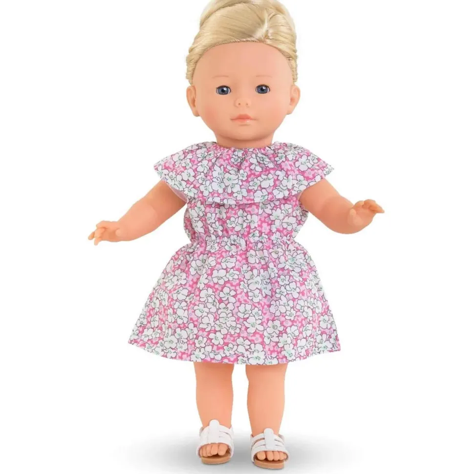 Vêtement pour poupée ma Corolle 36 cm : Robe fleurie Rose - Corolle
