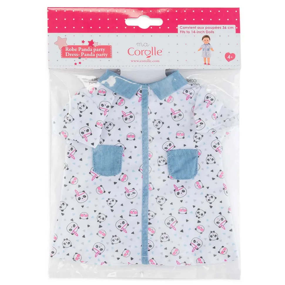 Vêtement pour poupée ma Corolle 36 cm : Robe Panda Party - Corolle