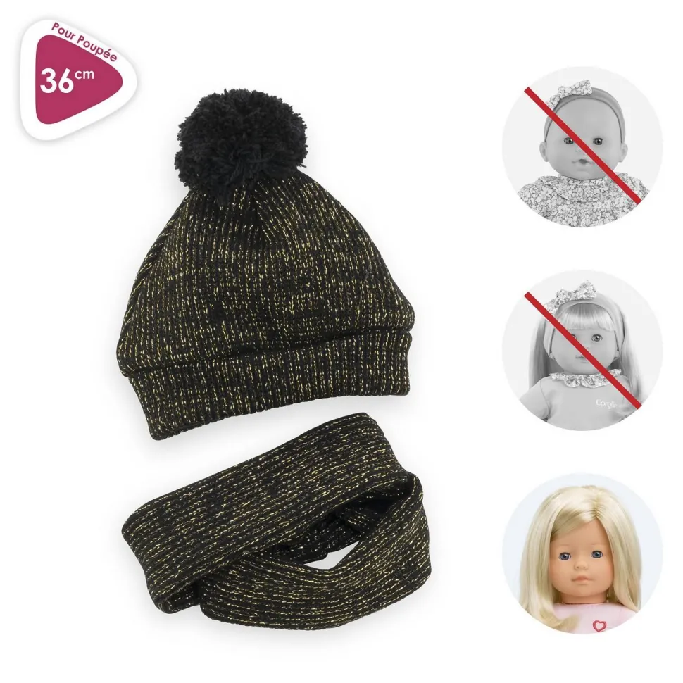 Vêtement pour poupée Ma Corolle 36 cm : Bonnet et Snood Couture - Corolle