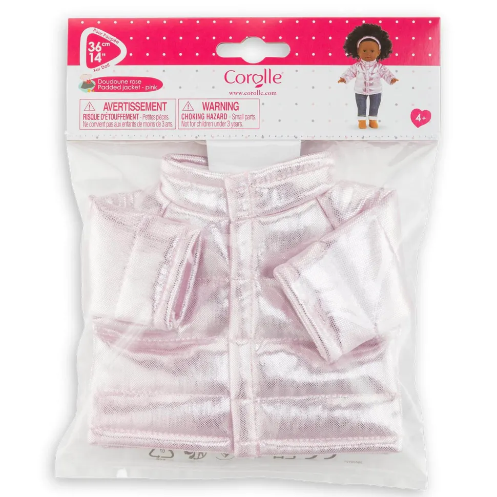 Vêtement pour poupée ma Corolle 36 cm : Doudoune rose - Corolle