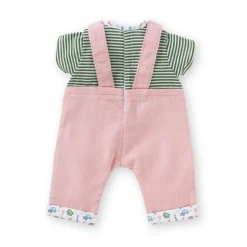 Vêtement pour poupon 30 cm : T-shirt et Salopette- Week-end à paris - Corolle