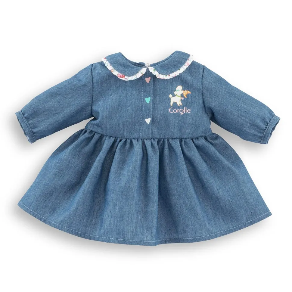 Vêtement pour poupon 30 cm : Robe- Week-end à paris - Corolle