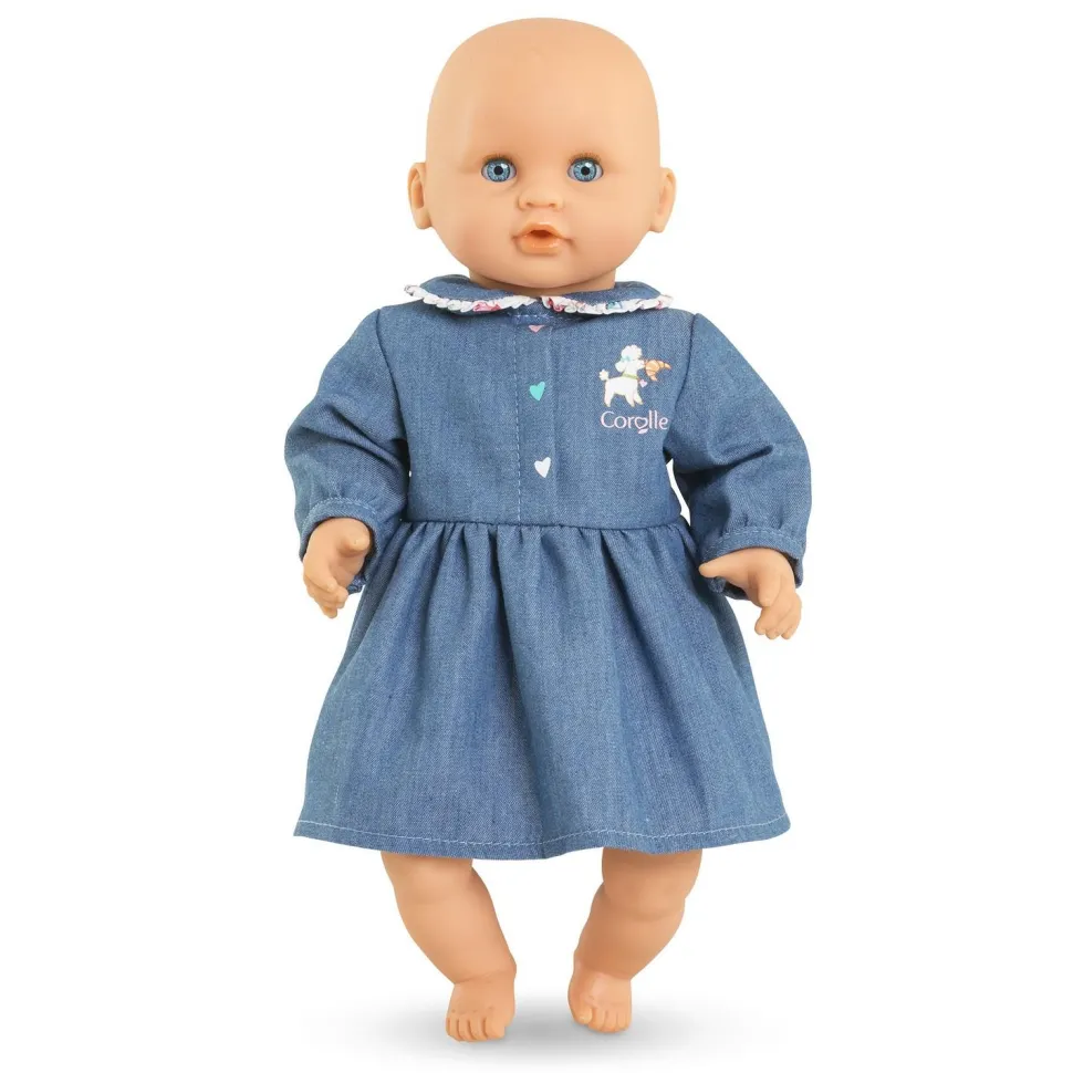 Vêtement pour poupon 30 cm : Robe- Week-end à paris - Corolle