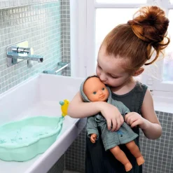 Vêtement pour poupon Poméa 32 cm : Peignoir de bain - Djeco