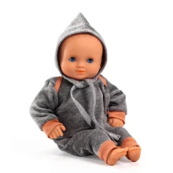 Vêtement pour poupon Poméa 32 cm : Pearl Gray - Djeco