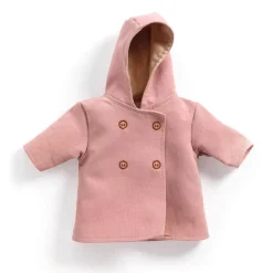 Vêtement pour Poupon Poméa 32 cm : Manteau à capuche - Djeco