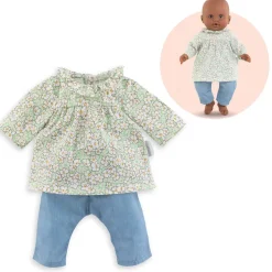 Vêtements pour grands poupons 36 cm Mon classique Corolle : Blouse Et Pantalon - Corolle