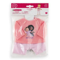 Vêtements pour ma poupée Corolle 36 cm : Pyjama rose 2 pièces - Corolle