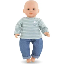 Vêtements pour mon premier poupon Corolle 30 cm : Pantalon et marinière Bords de Loire - Corolle