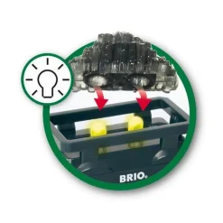 Wagon Lumineux Charge d'Or - Brio
