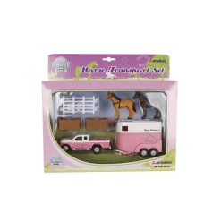 4x4 avec remorque pour chevaux et accessoires - Kids Globe Horses