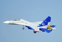 Xfly Jet EDF SU-27 bi-turbine 50mm env 750mm No Tx-Rx-Batt Version Gris - Xfly