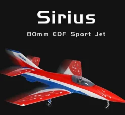 XFly Sirius EDF 80mm Sport Jet 1100mm ARF - Xfly