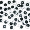 Yeux mobiles 18 mm noir/blanc, set de 50 - Eduplay